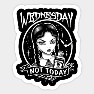 Wednesday Sticker